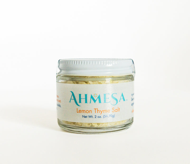 Lemon Thyme Sea Salt by Ahmesa