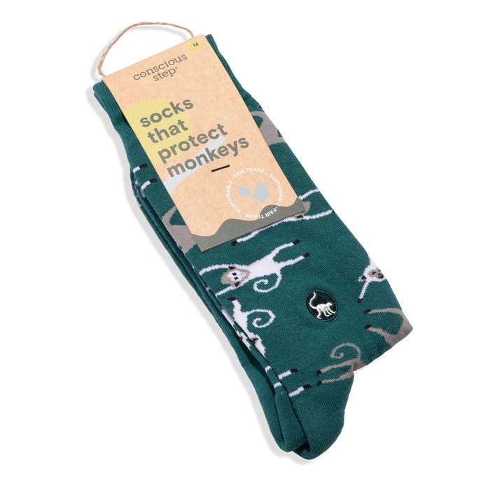 Mischievous Monkey Socks that Support Conservation