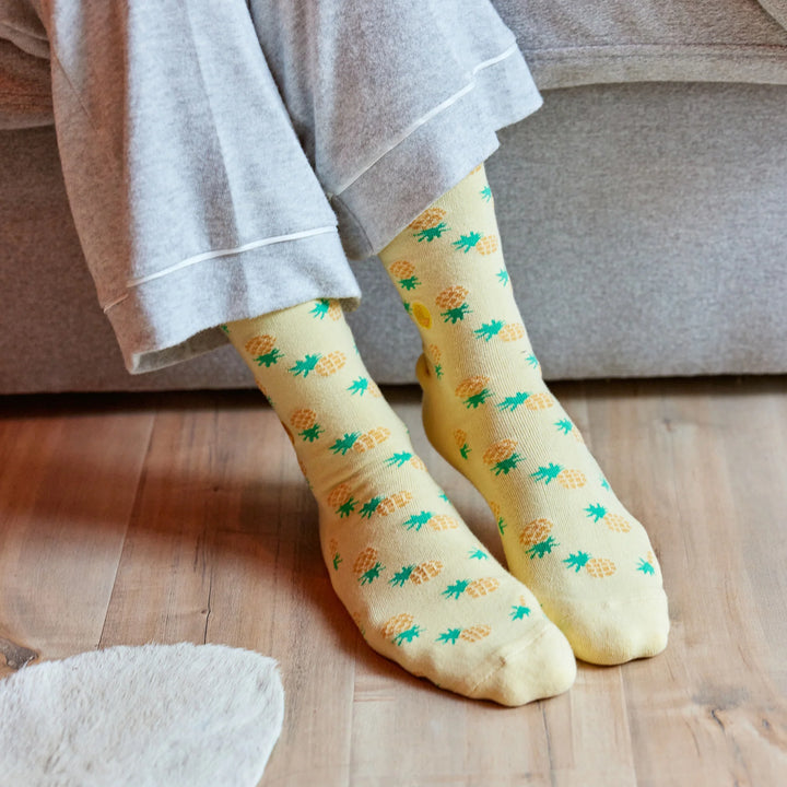 Pineapple Socks that Provide Meals
