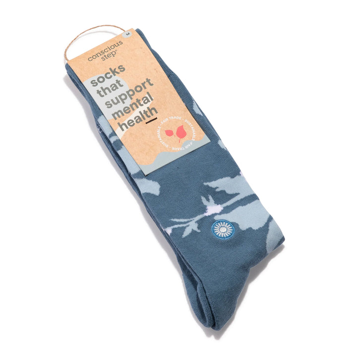 Floral Socks that Support Mental Health