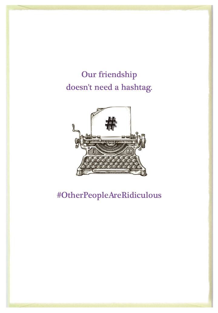 Friendship card
