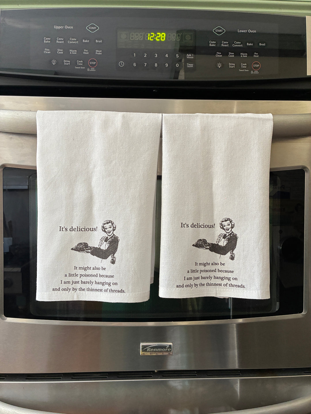 It's Deliciously Poisoned Tea Towel