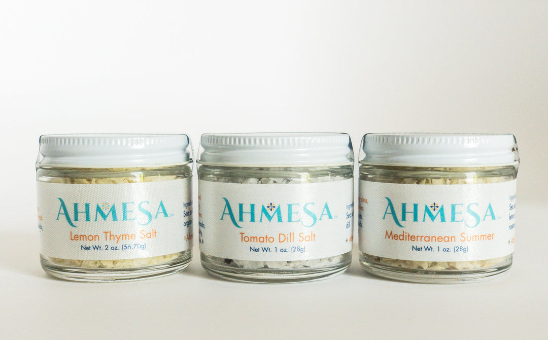 Lemon Thyme Sea Salt by Ahmesa