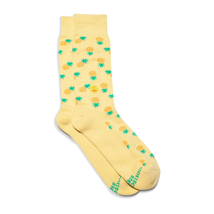Pineapple Socks that Provide Meals