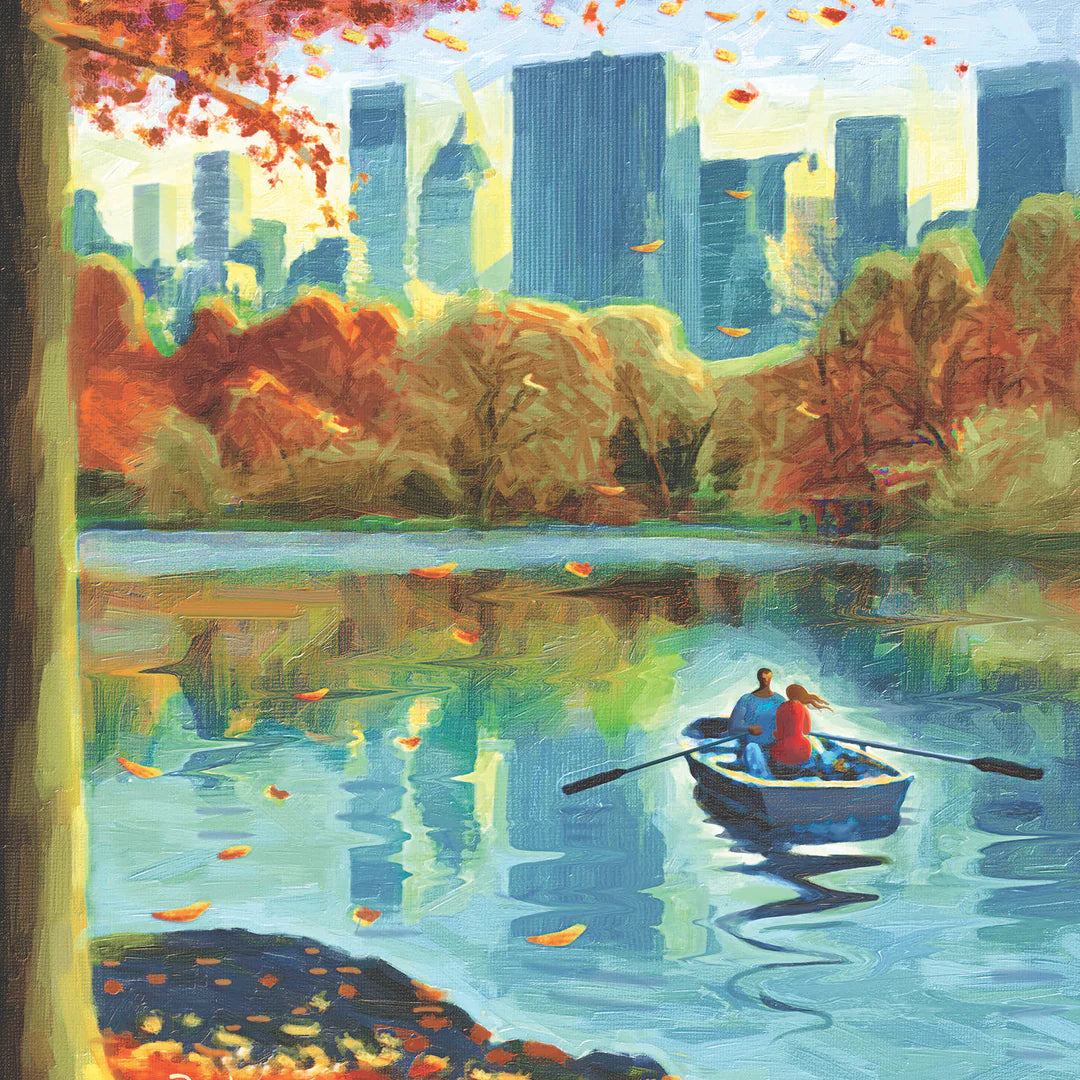 Autumn in New York The New Yorker Jigsaw Puzzle