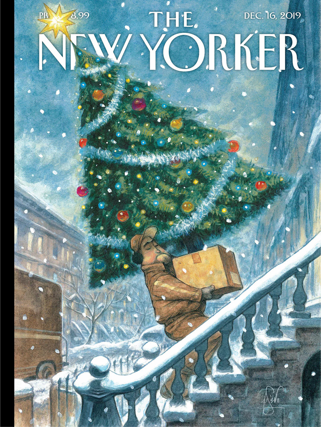 Christmas Delivery The New Yorker Jigsaw Puzzle