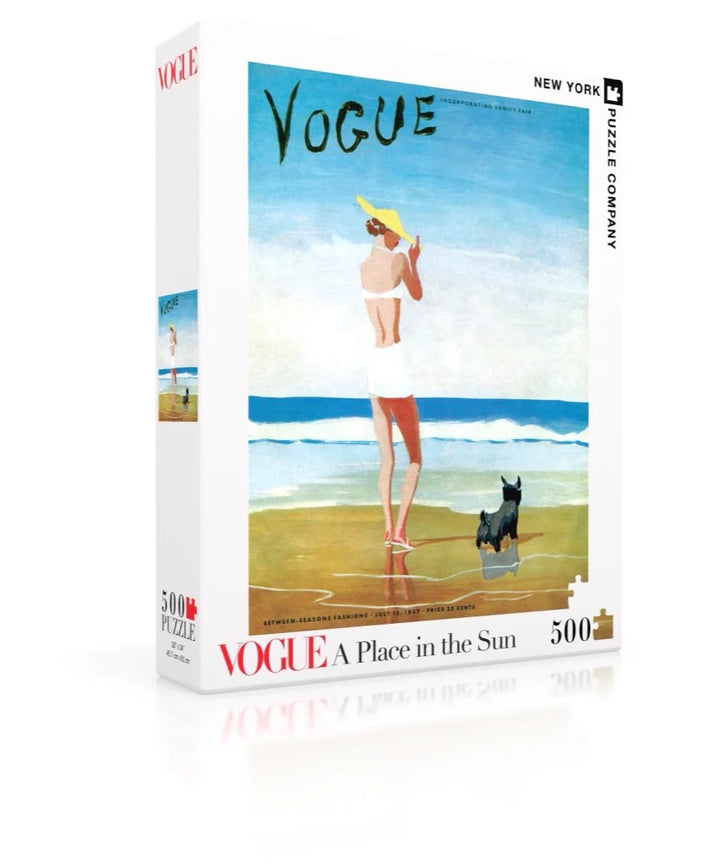 A Day at the Beach with Vogue Jigsaw Puzzle