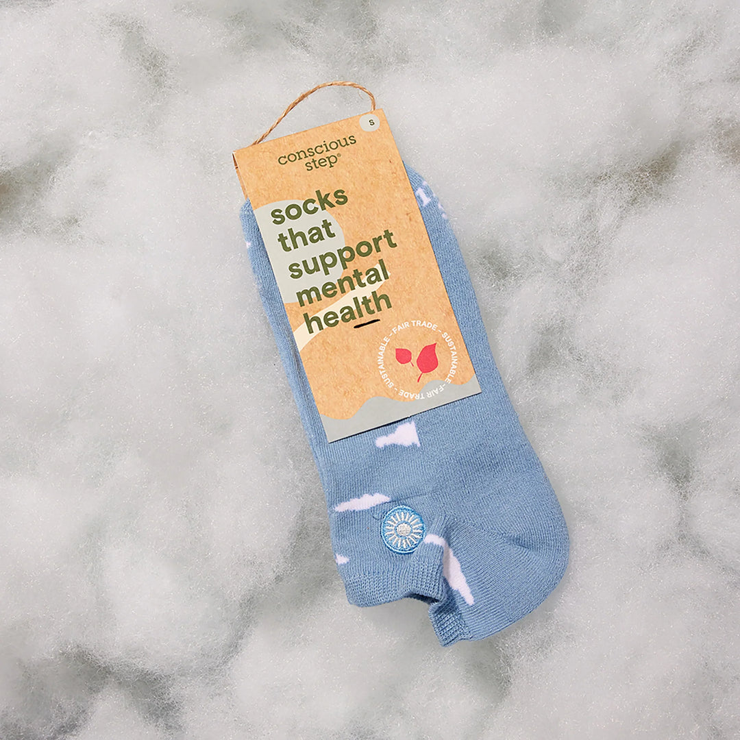 Clouds Socks that Support Mental Health