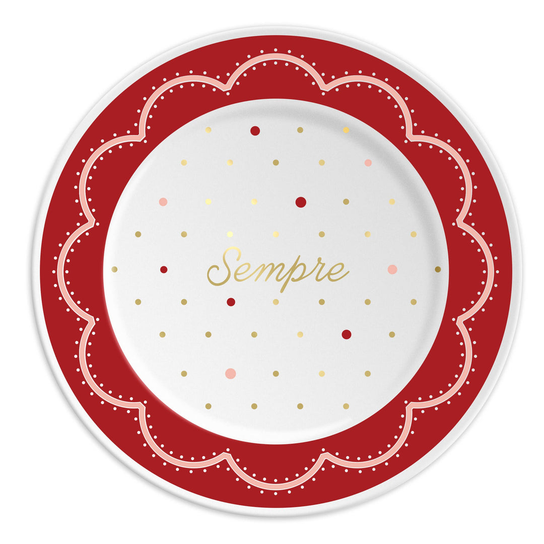 Sempre Porcelain Plate