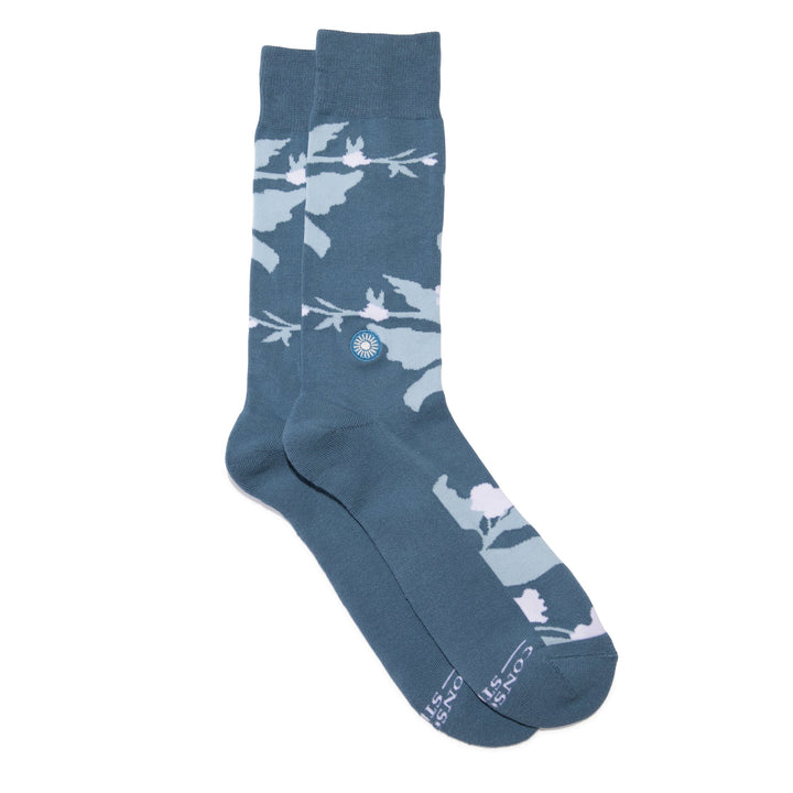 Floral Socks that Support Mental Health