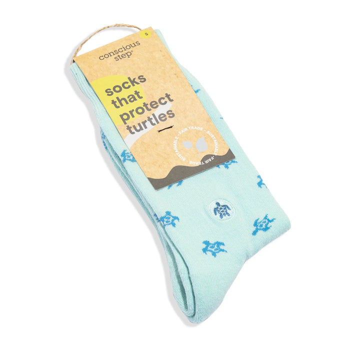 Sea Turtle Socks that Support our Oceans