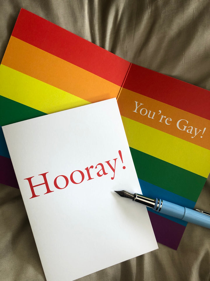 Hooray! You're gay!