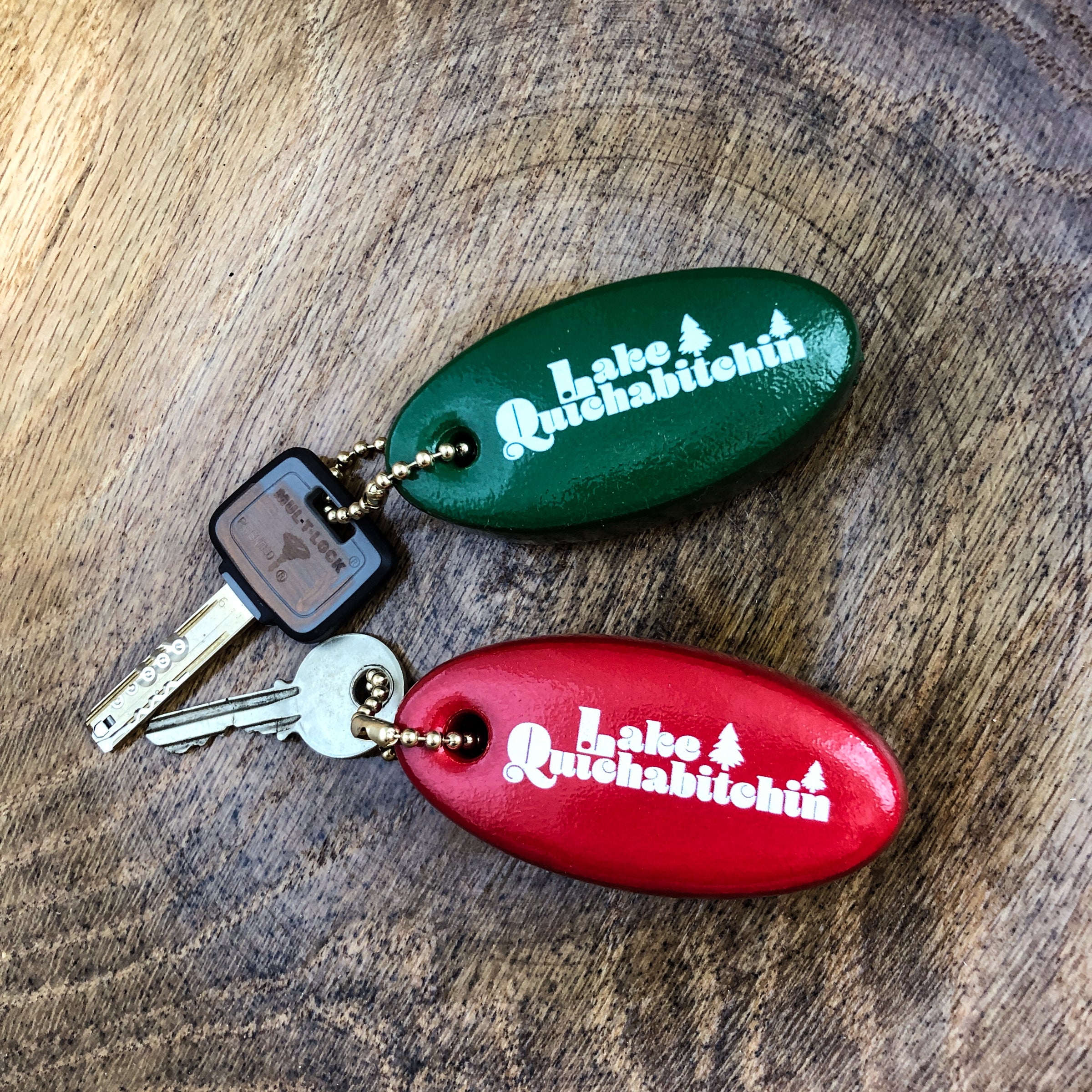 Floating Keychain Lake Quichabitchin – Lilybranch